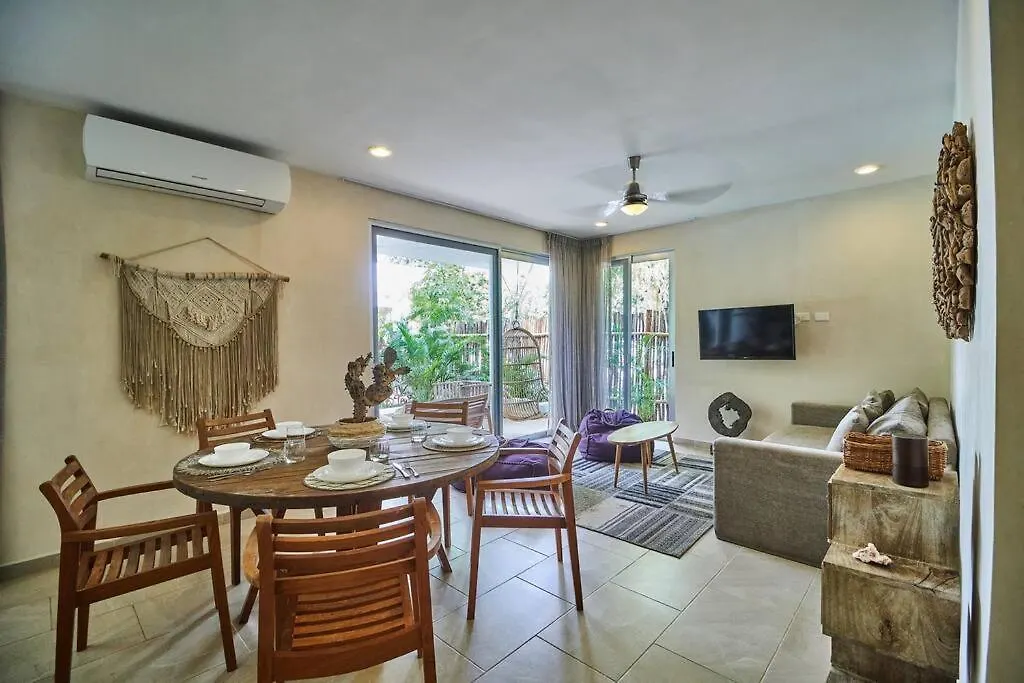Carmela 101 Comfy&Cozy 2Br Apt With Best Location Tulum Apartment