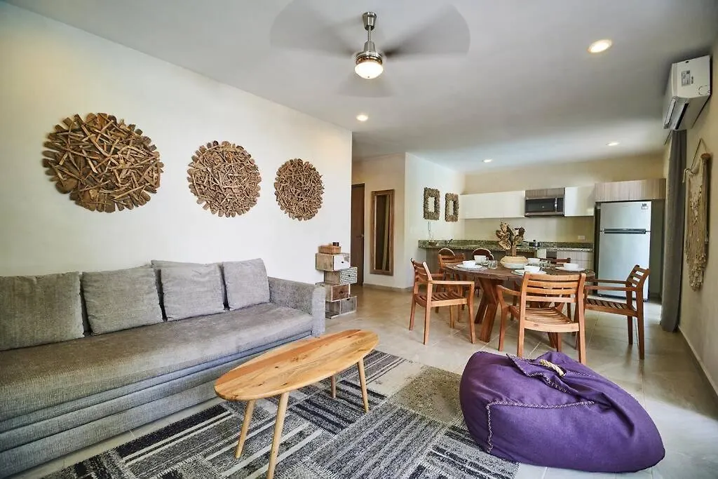 Apartment Carmela 101 Comfy&Cozy 2Br Apt With Best Location Tulum