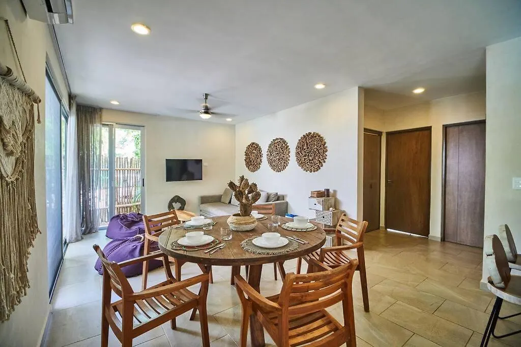 Carmela 101 Comfy&Cozy 2Br Apt With Best Location Tulum Pueblo 0*,  Mexico